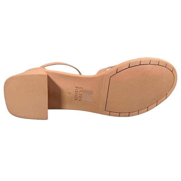 Eileen Fisher Noni Beige Sandals Size 8 - Picture 8 of 9